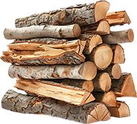 Brennholz Bild